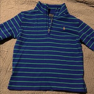 Polo by Ralph Lauren Kids Striped Pullover - Blue and Green